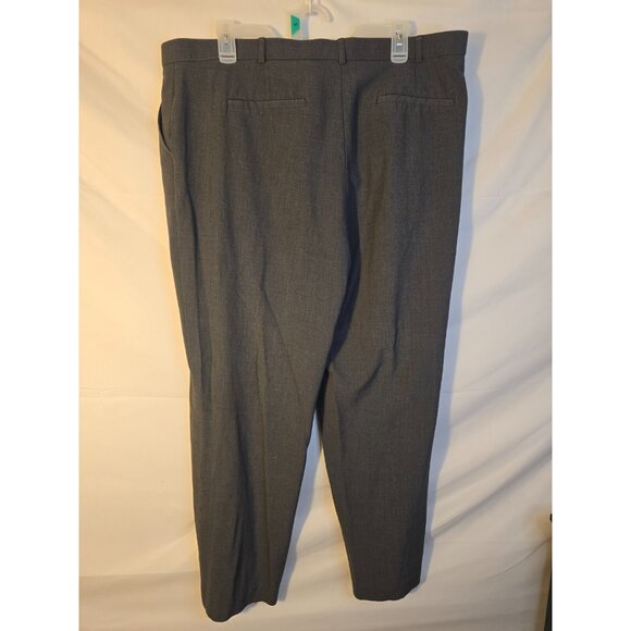 George Gray Dress Pants Office Womens Plus Size 18WP 18 W Petite Short Stretch - Picture 2 of 2